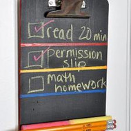 Chalkboard To-Do List Clipboard